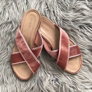 ALDO Velvet Rose Sandals